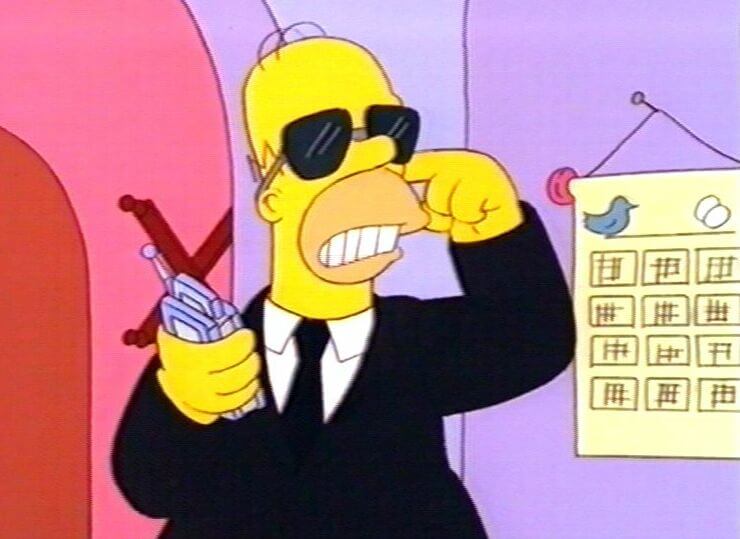 Homer Guardaespaldas