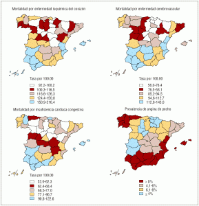 Mortalidad cardiovascular en España