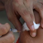 Inyección vacuna
